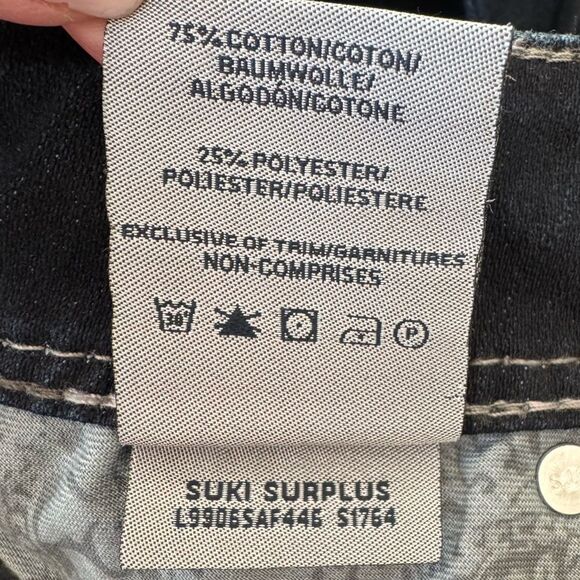 Suki Surplus Silver Jeans 26x32 - Picture 8 of 8